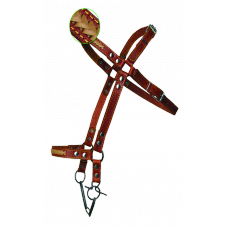 940	Уздечка кожаная "коса вплетеная" (шт.)