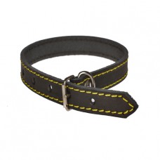 109 Ошейник 14мм"ЕКОНОМ" кожа