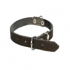 110 Ошейник 14мм"ЕКОНОМ"кожа с 2-х частей