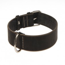 235	 Ошейник 20мм "КЛАССИК ПРЕМИУМ" кожаный