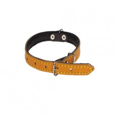 114 Ошейник 15 мм"КЛАССИК"кожа+синтепон" (шт.)