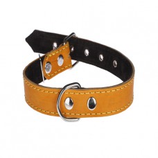 316 Ошейник 25 мм"КЛАССИК" кожаный двойной. (шт.)