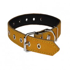 318 Ошейник 25 мм"КЛАССИК"кожа+синтепон"безразмерный 