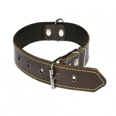 414 Ошейник 30 мм"КЛАССИК"кожа+синтепон" (шт.)