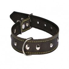 415 Ошейник 30 мм"КЛАССИК"кожа+синтепон" украш. (шт.) 