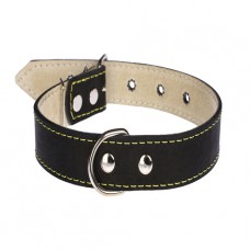 416 Ошейник 30 мм"КЛАССИК" кожаный двойной. (шт.)