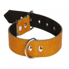 516 Ошейник 35 мм"КЛАССИК" кожаный двойной. (шт.)