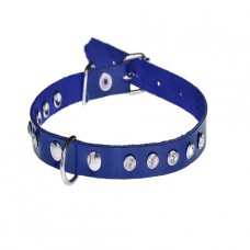 181 Ошейник 10мм "ЕЛЕГАНТ" украшенный стразами