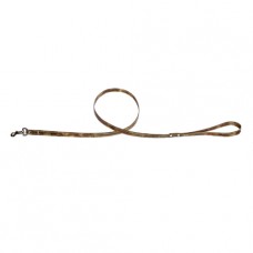 790 Поводок 10мм"РЕПТИЛИЯ" кожаный двойной 2-х лицевой 