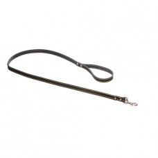 753 Поводок 12мм "КЛАССИК" кожаный простроченный (1.15м)