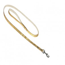 783 Поводок 12мм "ПЕРЛАМУТР" кожаный двойной простроченный