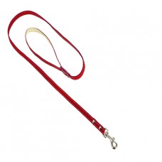 788 Поводок 10мм "ПЕРЛАМУТР" кожаный двойной 2-х лицевой