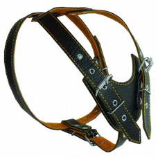 845 Шлея 30 мм "КЛАССИК" кожаная двойная